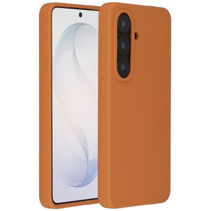 Accezz Liquid Silikoncase mit MagSafe Samsung Galaxy S26 - Orange