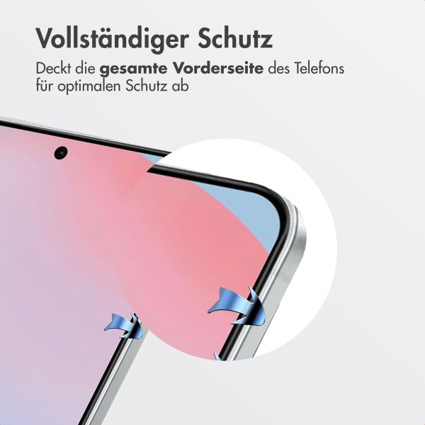 Accezz Gehärteter Glas-Schutz + Applikator Samsung Galaxy S24 FE