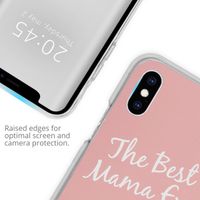 Gestalte deine eigene Clear Case Apple iPhone X / Xs - Transparent