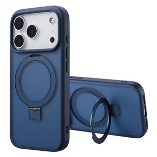 Accezz Ring Stand Backcover mit MagSafe Apple iPhone 17 Pro - Blau