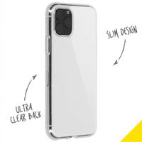 Accezz Clear TPU Backcover Apple iPhone 11 Pro - Transparent