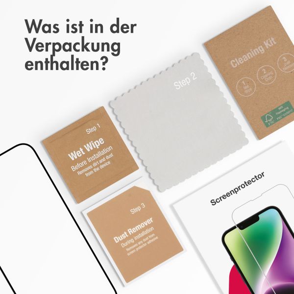 Accezz Full Cover Screen Protector aus gehärtetem Glas Xiaomi Redmi Note 15 Pro (4G)