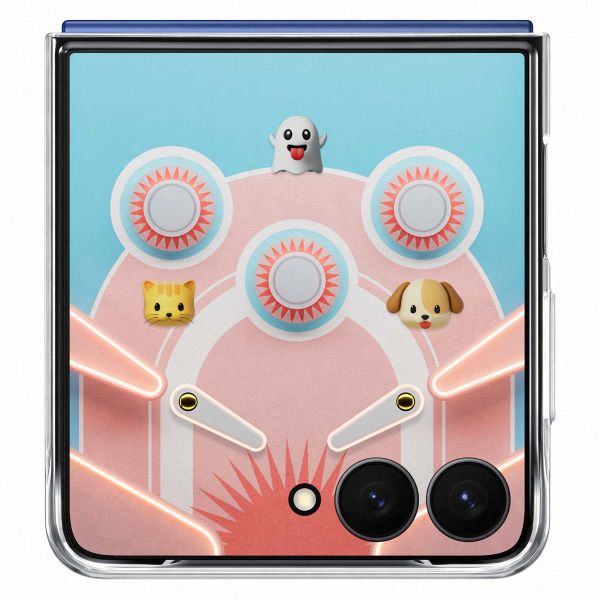 Samsung Original FlipSuit Case Samsung Galaxy Z Flip 7 - Transparent