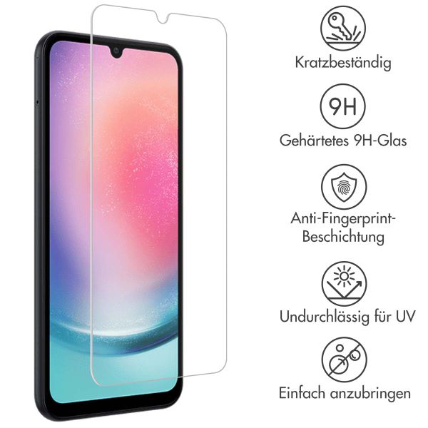 Accezz Screen Protector aus gehärtetem Glas Samsung Galaxy A25 (5G)