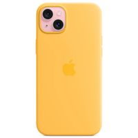 Apple Silikon-Case MagSafe Apple iPhone 15 Plus - Sunshine