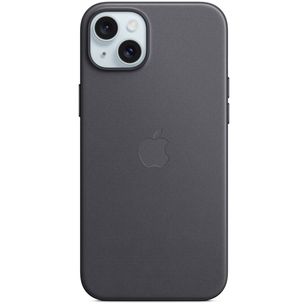 Apple FineWoven Back Cover MagSafe Apple iPhone 15 Plus - Schwarz