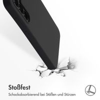 Accezz Liquid Silikoncase mit MagSafe Samsung Galaxy S24 FE - Schwarz