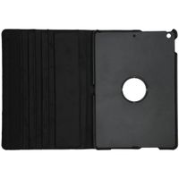 Accezz 360° drehbare Klapphülle Apple iPad 9 (2021) 10.2 Zoll / iPad 8 (2020) 10.2 Zoll / iPad 7 (2019) 10.2 Zoll - Schwarz