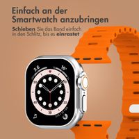 Accezz Ocean Armband für Apple Watch | 44/45/46/49 mm - Orange