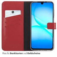 Selencia Echtleder Klapphülle Samsung Galaxy A18 (4G) / A17 (4G/5G) - Rot