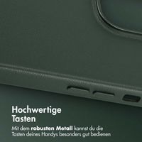 Accezz MagSafe Leather Backcover Apple iPhone 14 Pro Max - Cedar Green