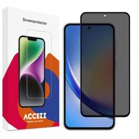 Accezz Privacy Displayschutz aus gehärtetem Glas Samsung Galaxy A55 (5G) / A35