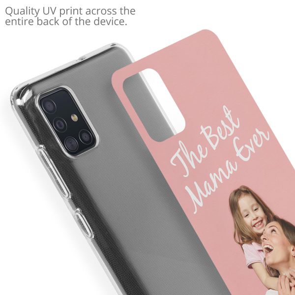Gestalte deine eigene Clear Case Samsung Galaxy A51 - Transparent