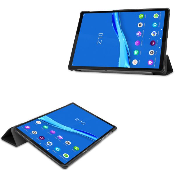 Accezz Trifold Klapphülle Lenovo Tab M10 Plus / M10 FHD Plus - Schwarz