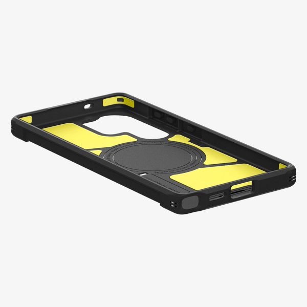 Spigen Tough Armor Backcover MagSafe Samsung Galaxy S25 Ultra - Schwarz