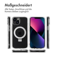 Accezz Ring Stand Backcover mit MagSafe Apple iPhone 13 - Transparent
