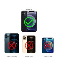 Redpepper Dot Waterproof Case Apple iPhone 12 (Pro) - Schwarz
