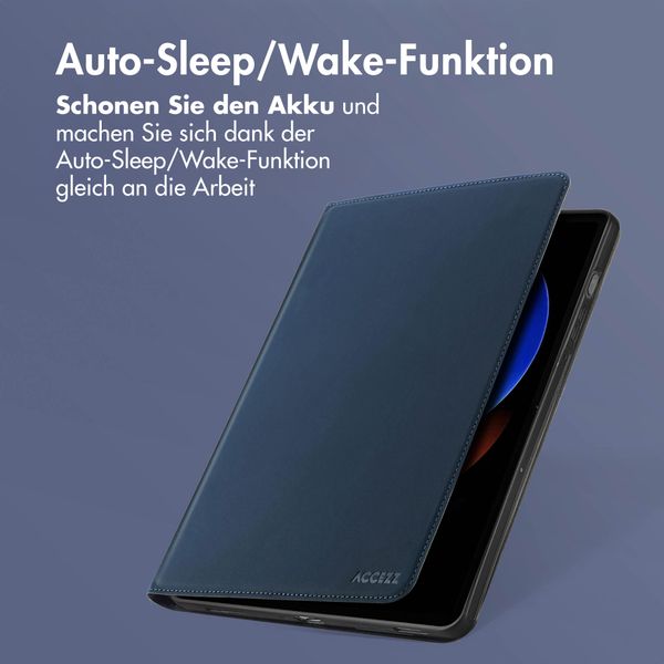 Accezz Classic Klapphülle Xiaomi Pad 6S Pro 12.4 - Dunkelblau