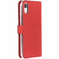 Selencia Echtleder Klapphülle Apple iPhone Xr - Rot