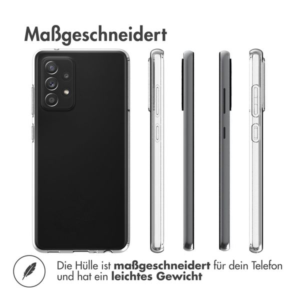 Accezz Clear TPU Backcover Samsung Galaxy A52(s) (5G/4G) - Transparent