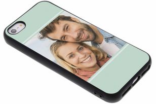 Gestalte deine eigene Gel Hülle Apple iPhone SE (2016) / 5 / 5s - Schwarz