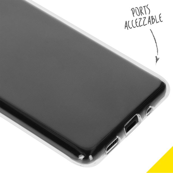Accezz Clear TPU Backcover Samsung Galaxy S20 Plus - Transparent
