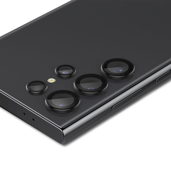 Spigen Optik Pro EZ Fit Lens Protector 2er-Pack Samsung Galaxy S24 Ultra - Schwarz