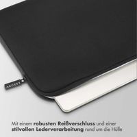 Accezz Laptop Hülle 13-14 Zoll - Laptop Sleeve - Schwarz