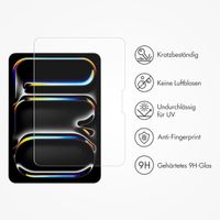 Accezz Schutzfolie aus gehärtetem Glas mit Applikator Apple iPad Air 13 Zoll (2026) M4 / (2025) M3 / (2024) M2