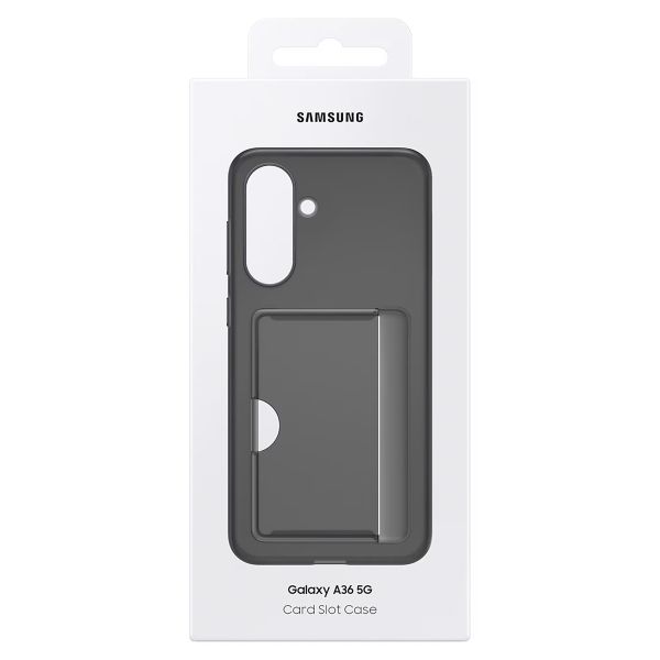 Samsung Original Cardslot-Cover Samsung Galaxy A36 - Schwarz
