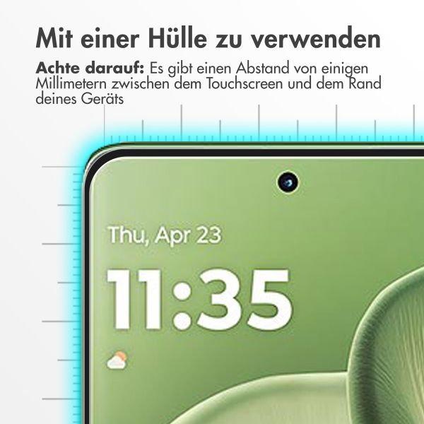 Accezz Screen Protector aus gehärtetem Glas Motorola Edge 60 Pro