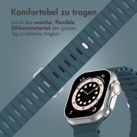 Accezz Ocean Armband für Apple Watch | 44/45/46/49 mm - Abyss Blue
