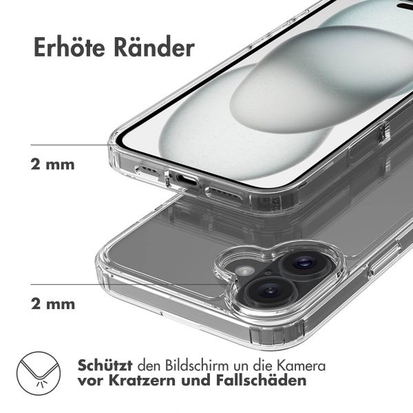 Accezz Xtreme Impact Case Apple iPhone 16 Plus - Transparent