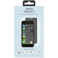 Selencia Screen Protector Privacy Glas Apple iPhone SE (2022 / 2020) / 8 / 7 / 6(s)
