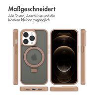 Accezz Ring Stand Backcover mit MagSafe Apple iPhone 13 Pro - Braun