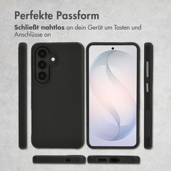 Accezz Tough Back Cover mit MagSafe Samsung Galaxy S26 - Schwarz