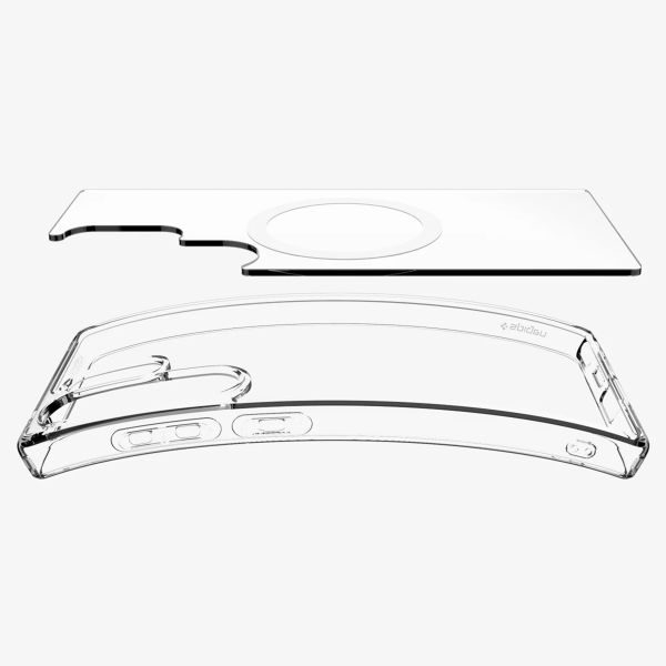 Spigen Ultra Hybrid Backcover MagSafe Samsung Galaxy S25 Ultra - Transparent