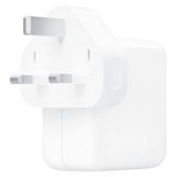 Apple Original Power Adapter 2x USB-C - MacBook Ladegerät - Vereinigtes Königreich - 35W - Weiß