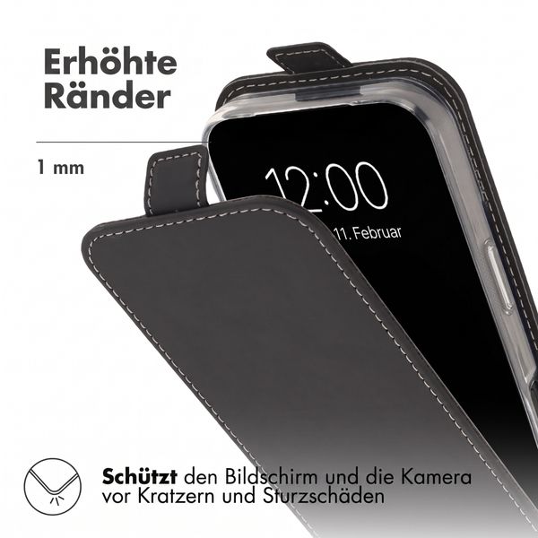 Accezz Flip Case Apple iPhone 18 Pro / 17 Pro - Schwarz