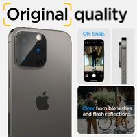 Spigen GLAStR Optik Camera Lens Protector - Kamerainsel-Schutz (2er-Pack) Apple iPhone 14 Pro (Max) - Schwarz