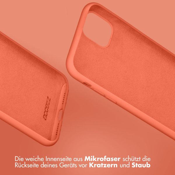 Accezz Liquid Silikoncase Apple iPhone 15 Pro Max - Nectarine