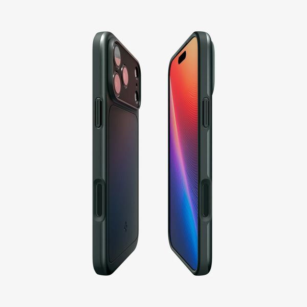 Spigen Thin Fit Backcover mit MagSafe Apple iPhone 17 Pro Max - Abyss Green