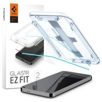 Spigen GLAStR Fit Displayschutzfolie 2er-Pack + Applicator Samsung Galaxy S24 Plus / S25 Plus