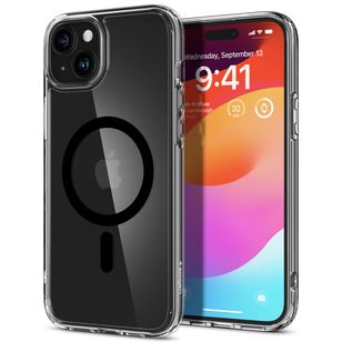 Spigen Ultra Hybrid Backcover MagSafe Apple iPhone 15 - Schwarz