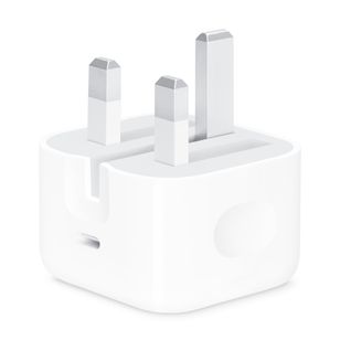 Apple USB-C-Netzteil 20W – Typ G – Stecker für Großbritannien – Weiß