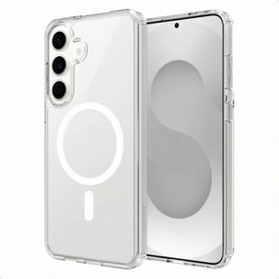 Accezz Xtreme Impact Backcover mit MagSafe Samsung Galaxy S25 FE - Transparent