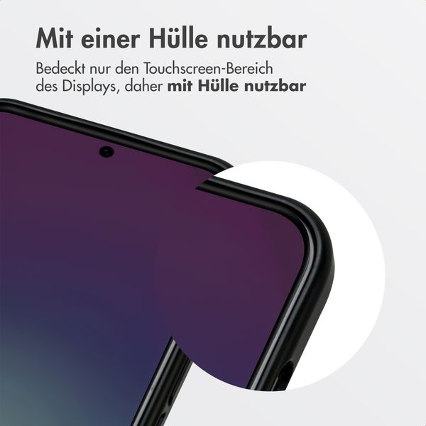 Accezz Sichtschutz-Schutzglas mit Applikator Samsung Galaxy A57 (5G)