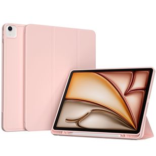 Accezz Smarte Klapphülle aus Silikon Apple iPad Air 13 Zoll (2026) M4 / (2025) M3 / (2024) M2 - Rosa