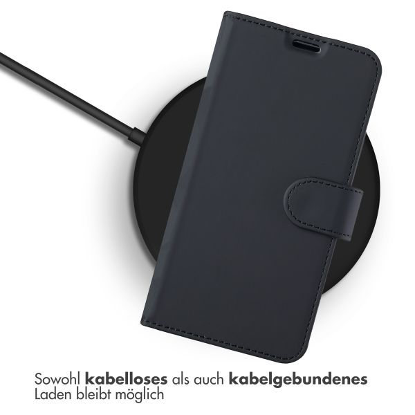 Accezz Wallet TPU Klapphülle Samsung Galaxy S25 - Schwarz