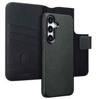 Accezz 2-in-1 Klapphülle aus Leder mit MagSafe Samsung Galaxy S25 Plus - Onyx Black